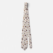 Paw Prints Tie Krawatte (Vorderseite)