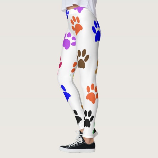 Paw Prints überall Leggings (Links)