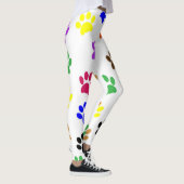 Paw Prints überall Leggings (Rechts)