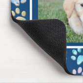 Paw Prints und Foto Mousepad (Ecke)