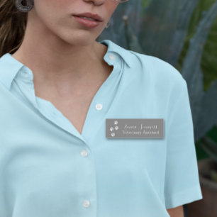 Paw Prints Vet Veterinary Business Namensschild