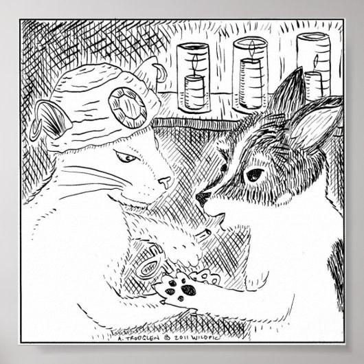 Paw Reading Poster (Vorne)