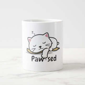 Paw-sed Katzenbecher – Perfekt für Schlucke & Nick Jumbo-Tasse