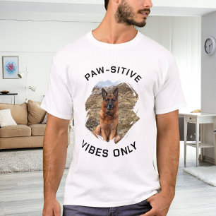 Paw-Sehnen nur Hunde-Foto T-Shirt