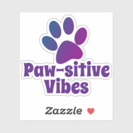 Paw-Side | Animal Paw Print Aufkleber