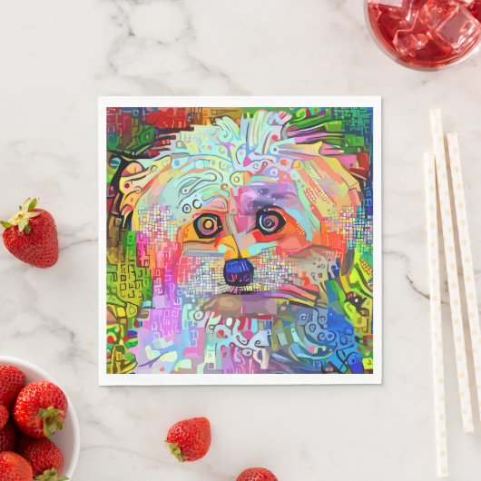 Paw-Side Serviette (Beispiel)