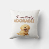 Paw-sitiv Bezaubernd Kissen (Rückseite)