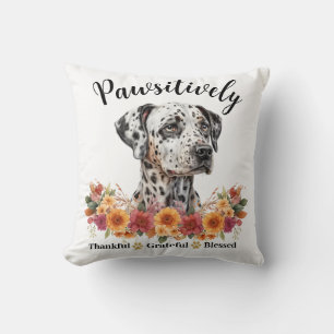 Paw-sitiv dankbar dankbar gesegnet süßer Hund Kissen
