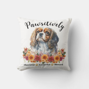 Paw-sitiv dankbar gesegnet süßer Hund Kissen