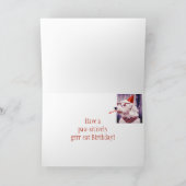 Paw-sitiv Grr-eat Birthday Son Fun Dog Karte (Innenseite)