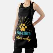 Paw-sitive Vibes Only cat lover Schürze (InSitu)