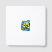 Paw-sitively Frightful | Monstrous Cats Halloween Gästebuch (Rückseite)