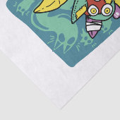 Paw-sitively Frightful | Monstrous Cats Halloween Seidenpapier (Ausschnitt)