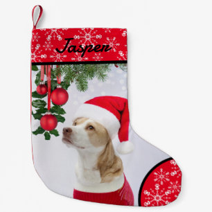 Paw Snowflake Weihnachts-Strumpf Kleiner Weihnachtsstrumpf