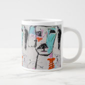 Päw-some Attitude Jumbo-Tasse (Rechts)