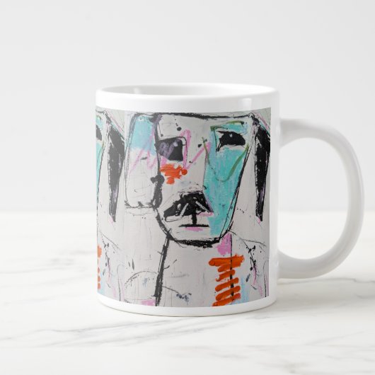 Päw-some Attitude Jumbo-Tasse (Rechts)