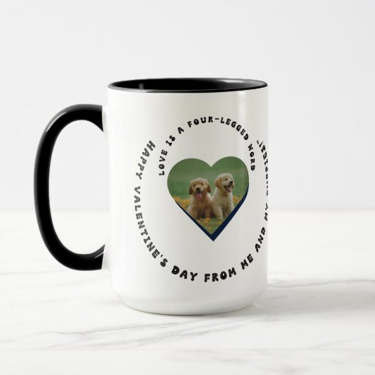 Paw-some Custom Dog Lover Tasse (Links)