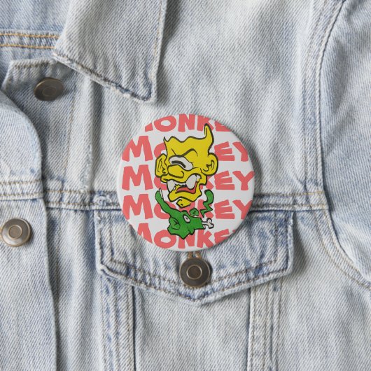 Paw-Taste des Affen Button (Beispiel)