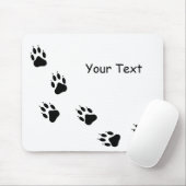 Paw Track Animal Care Mousepad (Mit Mouse)