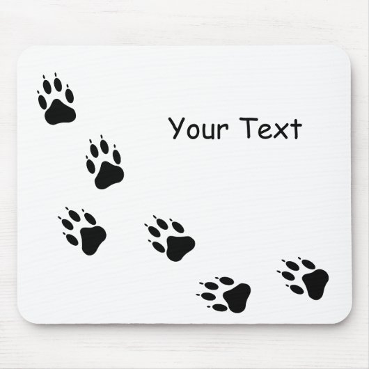 Paw Track Animal Care Mousepad (Vorne)