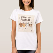 Paw-ty T-Shirt (Vorderseite)