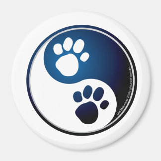 Paw Ying Yang Magnet
