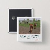 Paw zest! button (Vorne & Hinten)