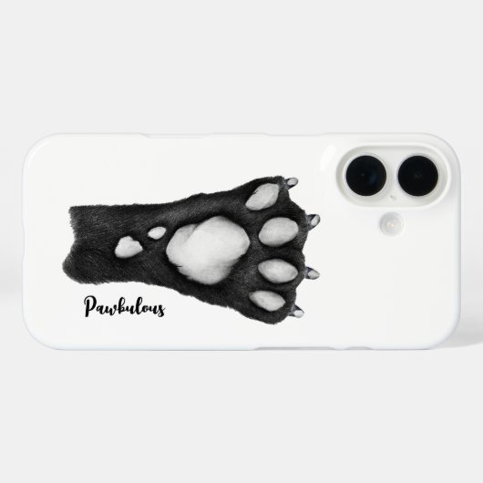 Pawbulous Case-Mate iPhone Case (Rückseite (Horizontal))