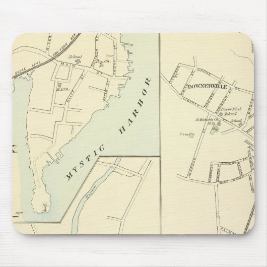 Pawcatuck, Noank, Lyme Mousepad (Vorne)