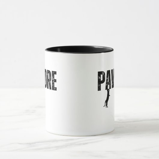 Pawdre Black Cat Tasse (Zentrum)