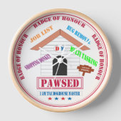 Pawed Doghouse Master Uhr (Vorderseite)