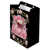 Pawfect-Geschenktasche Mittlere Geschenktüte (Rückseite Schrägansicht)
