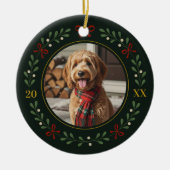 Pawfect Holiday Keramik Ornament (Vorne)