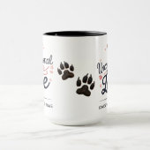 Pawfect-Liebe - Combo-Tasse 15 oz Tasse (Zentrum)