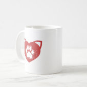 Pawfect-Liebe Kaffeetasse (Vorderseite Links)