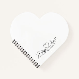 Pawfection One-Line Art – Minimalist Dog Lover Notizblock