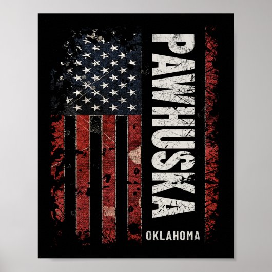 Pawhuska Oklahoma Poster (Vorne)