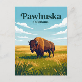 Pawhuska Oklahoma Postkarte