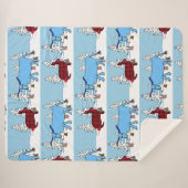 Pawl und Babe Weihnachtsdecke Sherpadecke (Vorderseite (Horizontal))