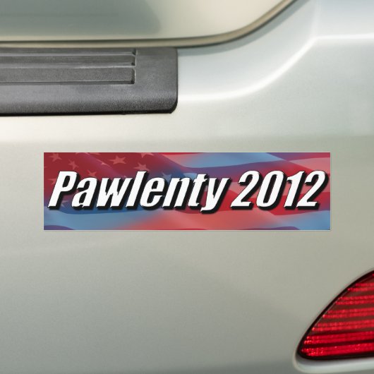 Pawlenty 2012 autoaufkleber (Auf Auto)