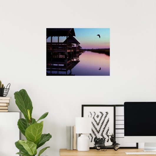 Pawley Island Creek Sunset Poster (Heimbüro)