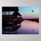 Pawley Island Creek Sunset Poster (Vorne)
