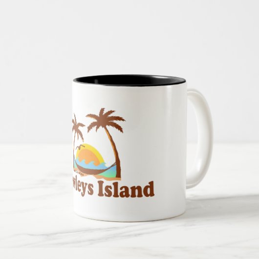 Pawleys Insel Zweifarbige Tasse (VorderseiteRechts)