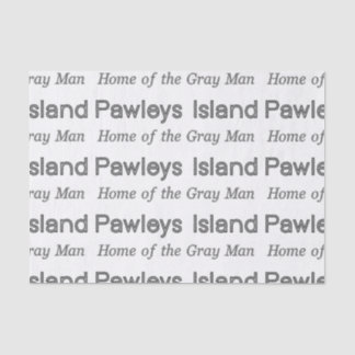 Pawleys Island Gray Man Seidenpapier
