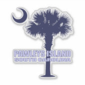 Pawleys Island (P&C) Aufkleber (Vorderseite)
