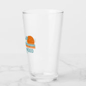 Pawleys Island South Carolina Sun Palm Trees Glas (Links)