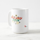 Pawliday Cheer Squad – Funny Christmas for pet lov Kaffeetasse (Vorderseite Links)