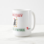 “Pawliday Treat Inspector Xmas Mug Kaffeetasse (VorderseiteRechts)