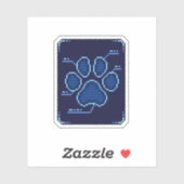 Pawlock Aufkleber (Blatt)