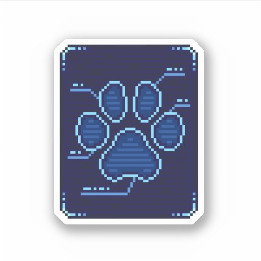 Pawlock Aufkleber (Vorderseite)